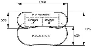 Postes de travail JAZZ- 3000