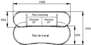 Postes de travail JAZZ- 3100